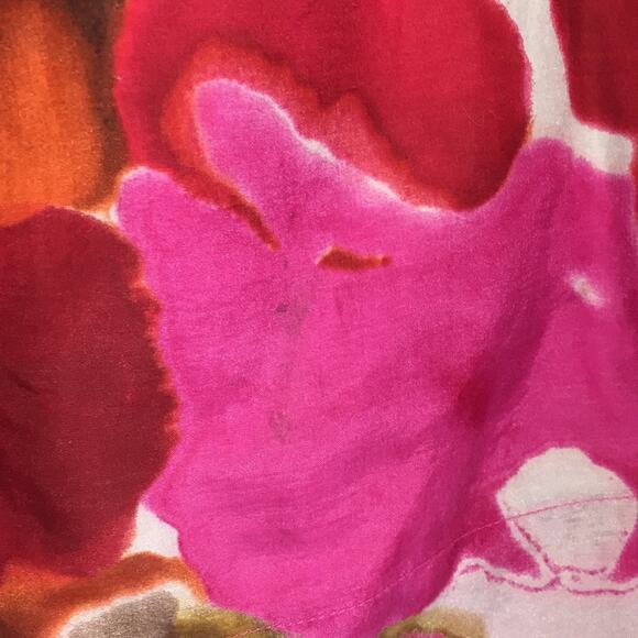 Ann Taylor Loft Silk Blend Floral Dress Sz SP - Picture 6 of 6